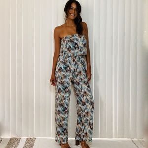 NWOT Print Jumpsuit